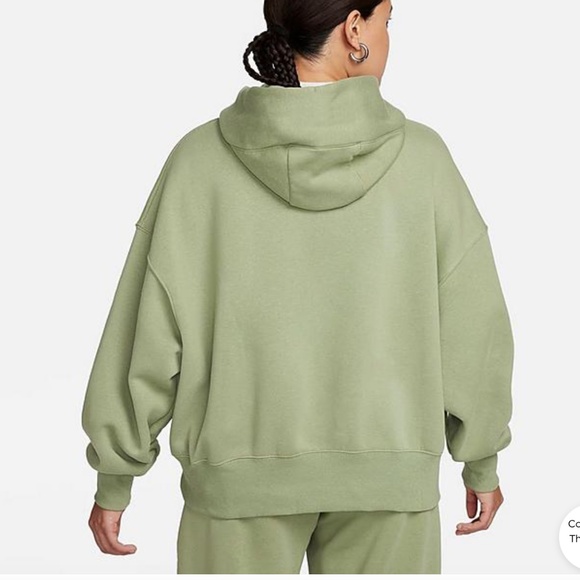 NIKE PHOENIX FLEECE OVERSIZED PULLOVER HOODIE - Picture 3 of 5